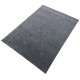 Gładki 100% wełniany dywan Gabbeh Handloom szary 170x240cm etniczne wzory
