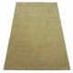 Gładki 100% wełniany dywan Gabbeh Handloom beżowy 250x300cm bez wzorów