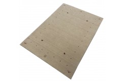 100% wełna gruby dywan handloom z indii beżowy 250x300cm