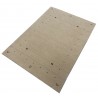 100% wełna gruby dywan handloom z indii beżowy 250x300cm