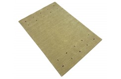 100% wełna gruby dywan handloom z indii beżowy 250x300cm
