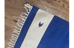 Solidny wełniany kilim Durry w nowoczesnych kolorach 100% wełna ręczny