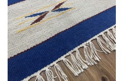 Solidny wełniany kilim Durry w nowoczesnych kolorach 100% wełna ręczny