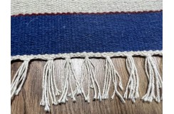 Solidny wełniany kilim Durry w nowoczesnych kolorach 100% wełna ręczny