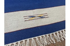 Solidny wełniany kilim Durry w nowoczesnych kolorach 100% wełna ręczny