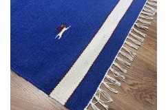 Solidny wełniany kilim Durry w nowoczesnych kolorach 100% wełna ręczny