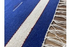 Solidny wełniany kilim Durry w nowoczesnych kolorach 100% wełna ręczny
