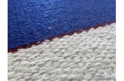 Solidny wełniany kilim Durry w nowoczesnych kolorach 100% wełna ręczny