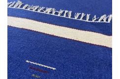 Solidny wełniany kilim Durry w nowoczesnych kolorach 100% wełna ręczny