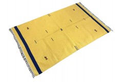 Solidny wełniany kilim Durry w nowoczesnych kolorach 100% wełna ręczny