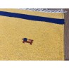 Solidny wełniany kilim Durry w nowoczesnych kolorach 100% wełna ręczny