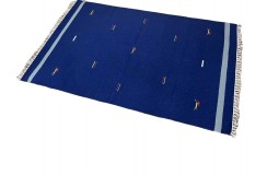 Solidny wełniany kilim Durry w nowoczesnych kolorach 100% wełna ręczny