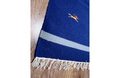 Solidny wełniany kilim Durry w nowoczesnych kolorach 100% wełna ręczny