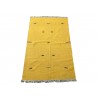 Kolorowy, nowoczesny 100% wełniany kilim Gabbeh - dywan dwustronny ręcznie tkany 120x180cm pomarańczowy żółty