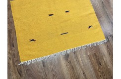 Solidny wełniany kilim Durry w nowoczesnych kolorach 100% wełna ręczny