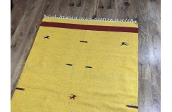 Solidny wełniany kilim Durry w nowoczesnych kolorach 100% wełna ręczny