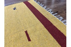Solidny wełniany kilim Durry w nowoczesnych kolorach 100% wełna ręczny