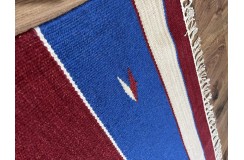 Solidny wełniany kilim Durry w nowoczesnych kolorach 100% wełna ręczny