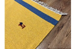 Solidny wełniany kilim Durry w nowoczesnych kolorach 100% wełna ręczny