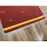 Solidny wełniany kilim Durry w nowoczesnych kolorach 100% wełna ręczny