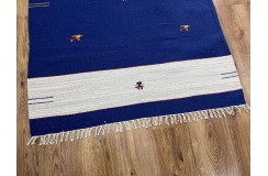 Solidny wełniany kilim Durry w nowoczesnych kolorach 100% wełna ręczny