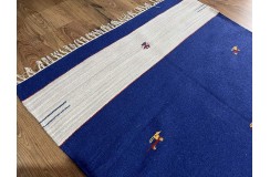 Solidny wełniany kilim Durry w nowoczesnych kolorach 100% wełna ręczny