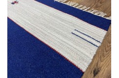 Solidny wełniany kilim Durry w nowoczesnych kolorach 100% wełna ręczny
