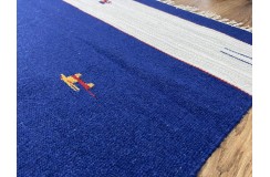 Solidny wełniany kilim Durry w nowoczesnych kolorach 100% wełna ręczny