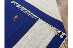 Solidny wełniany kilim Durry w nowoczesnych kolorach 100% wełna ręczny