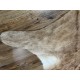 Dywan południowoamerykańska naturalna skóra bycza XL - bydlęca 5m2 UNIKAT brązowy 195x215cm