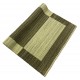 Beżowo-szary ekskluzywny dywan Gabbeh Loribaft Indie 120x180cm 100% wełniany w pasy