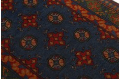 Wełniany dywan afgański chodnik 80x290cm ręcznie tkany 100% wełna