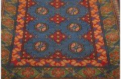 Wełniany dywan afgański chodnik 80x290cm ręcznie tkany 100% wełna