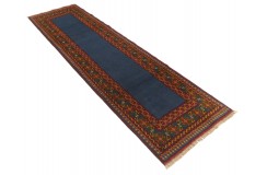 Wełniany dywan afgański chodnik 80x290cm ręcznie tkany 100% wełna