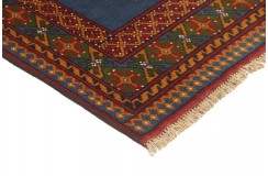 Wełniany dywan afgański chodnik 80x290cm ręcznie tkany 100% wełna