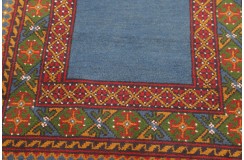 Wełniany dywan afgański chodnik 80x290cm ręcznie tkany 100% wełna