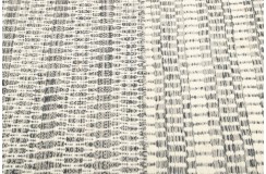 Solidny wełniany wysokiej jakości tkany ręcznie kilim 140x200cm dwukolorowy