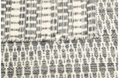 Solidny wełniany wysokiej jakości tkany ręcznie kilim 140x200cm dwukolorowy