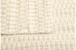 Solidny wełniany wysokiej jakości tkany ręcznie kilim 140x200cm dwukolorowy