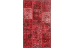 Dywan Vintage Colored Patchwork, czerwony 90x160cm RELOADED TURCJA
