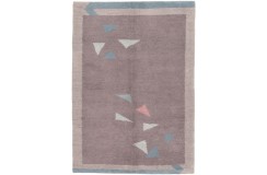 Geometryczny kolorowy dywan Berber Marokański do salonu 100% wełniany 170x240cm