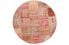 Dywan Vintage Colored Patchwork, kolorowy okrągły 150x150cm TURCJA