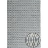 Dwukolorowy kilim Durry 100% wełniany dywan płasko tkany 240x300cm dwustronny Indie