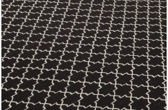 Solidny wełniany wysokiej jakości tkany ręcznie kilim 240x300cm dwukolorowy
