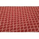 Dwukolorowy kilim marokańska koniczyna 100% wełniany dywan płasko tkany 240x300cm dwustronny Indie