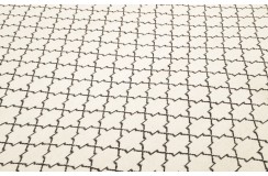 Solidny wełniany wysokiej jakości tkany ręcznie kilim 240x300cm dwukolorowy
