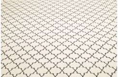 Solidny wełniany wysokiej jakości tkany ręcznie kilim 240x300cm dwukolorowy