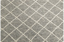 Solidny wełniany wysokiej jakości tkany ręcznie kilim 240x300cm dwukolorowy