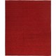 Jednokolorowy czerwony kilim gładki 100% wełniany dywan płasko tkany 240x300cm dwustronny Indie