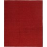 Jednokolorowy czerwony kilim gładki 100% wełniany dywan płasko tkany 240x300cm dwustronny Indie